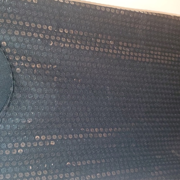 NWOT Black Sequence Dress - Picture 3 of 5